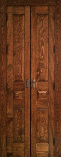Puerta madera maciza Madera 2412